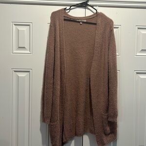 Pink boutique cardigan